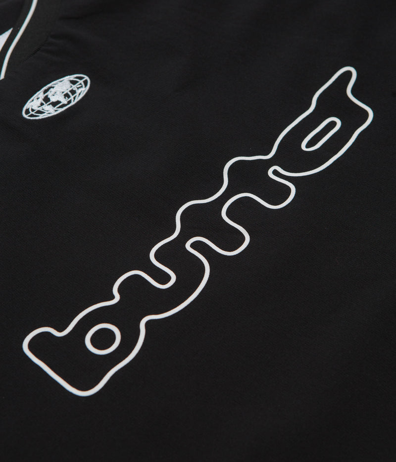 Butter Goods Finta Warmup Pullover Jacket in Black