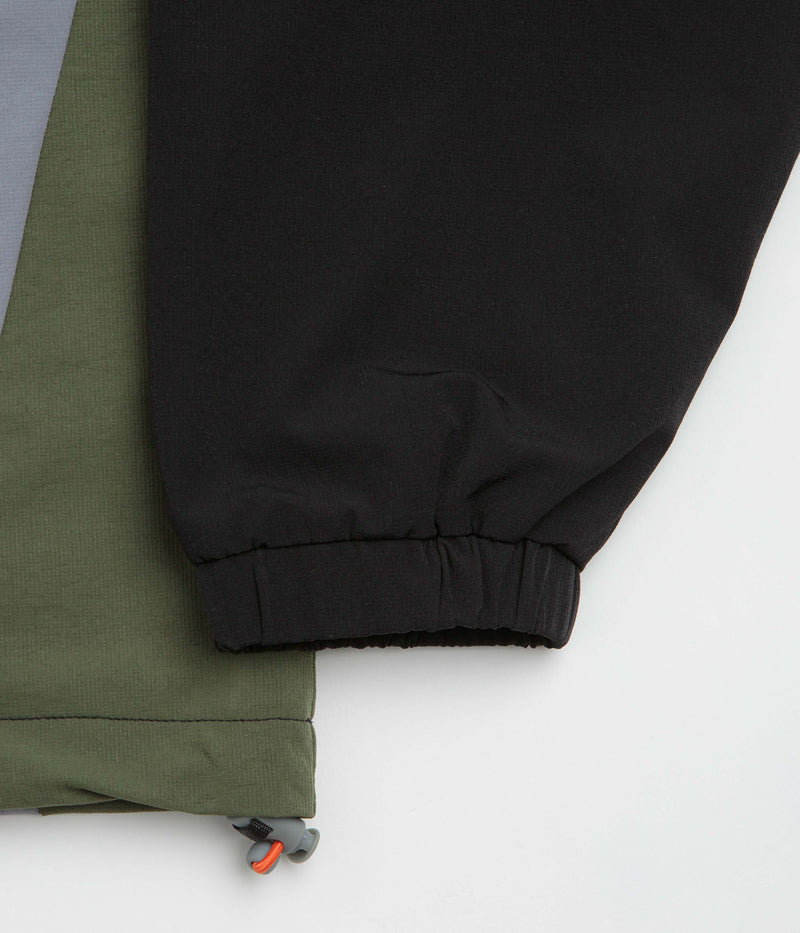 Butter Goods Finta Warmup Pullover Jacket in Black