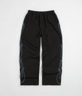Butter Goods Flame Fleece Pants in Black