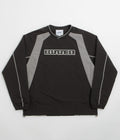 Butter Goods Glint Pullover Jacket in Black and Grey
