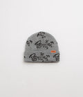 Butter Goods Sidewalk Beanie in Ash