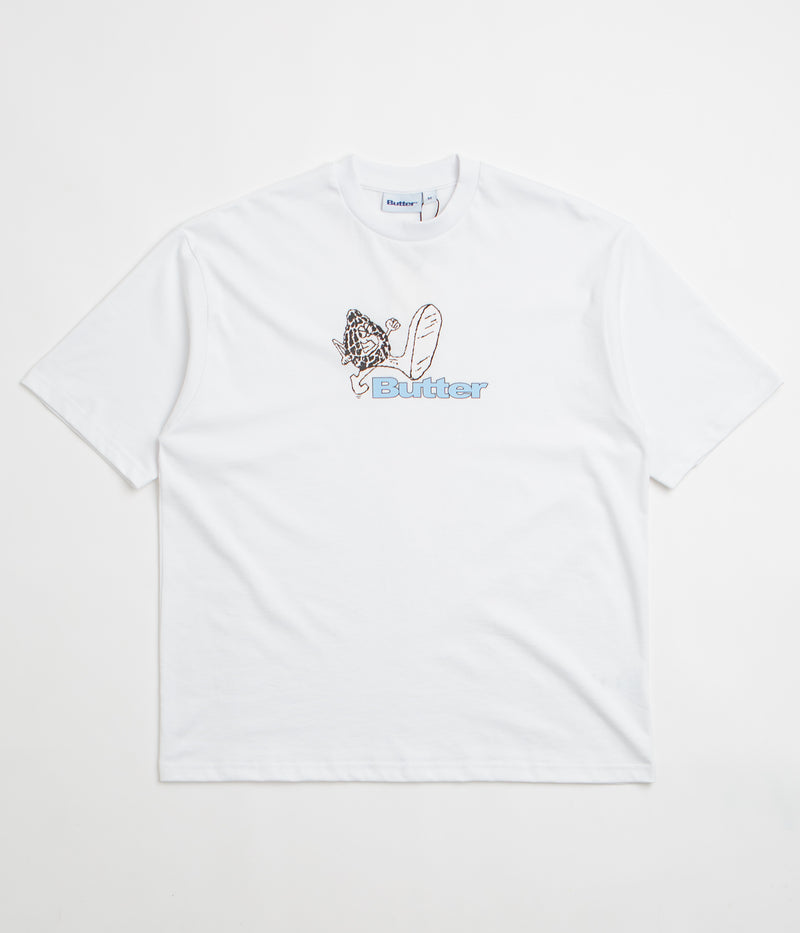 Butter Goods Steppin' Logo T-Shirt in White
