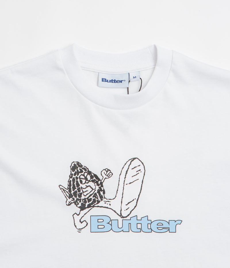 Butter Goods Steppin' Logo T-Shirt in White
