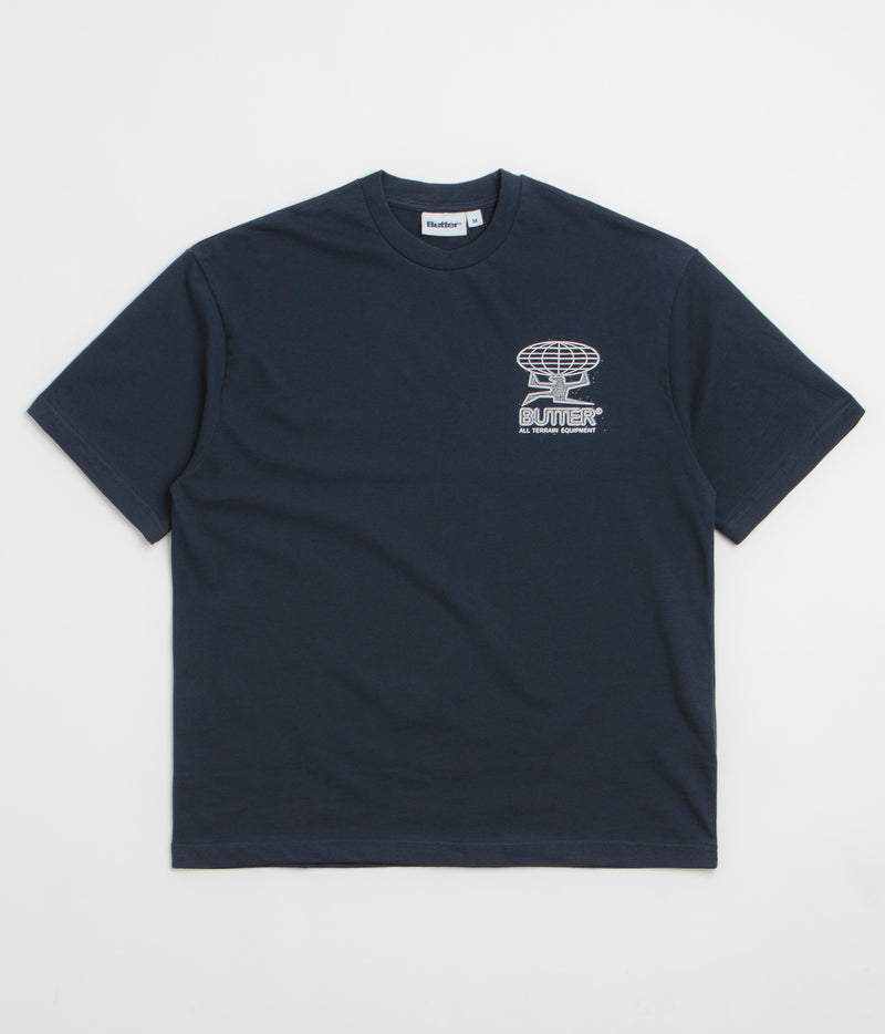 Butter Goods Terrain T-Shirt in Navy