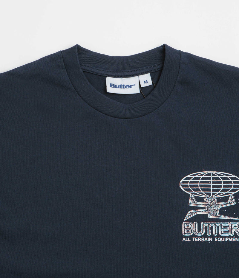 Butter Goods Terrain T-Shirt in Navy