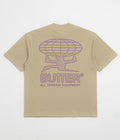 Butter Goods Terrain T-Shirt in Taupe