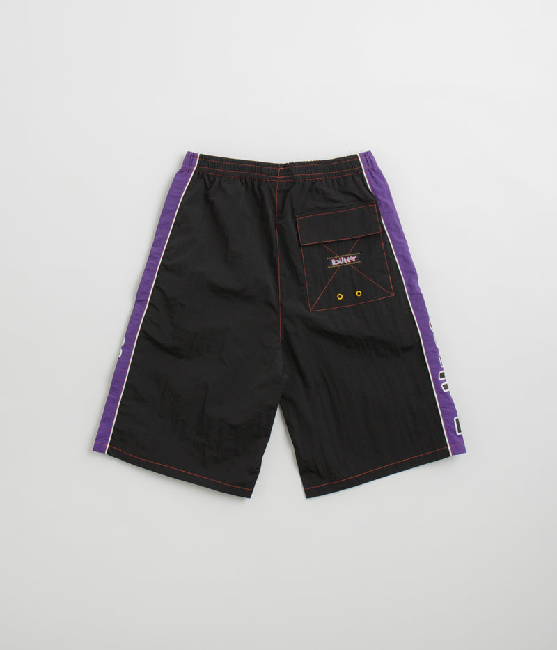 Butter Goods Warped Board Shorts in Black