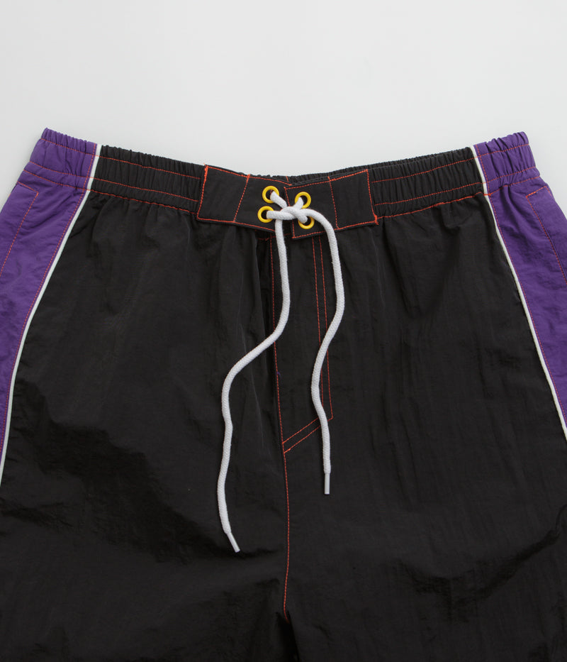 Butter Goods Warped Board Shorts in Black