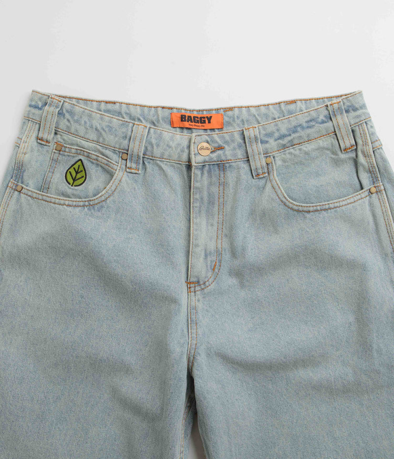 Butter Goods Weathergear Denim Jeans in Faded Light Wash