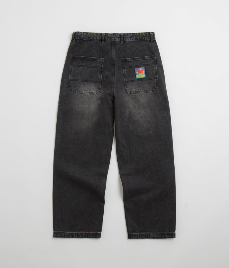 Butter Goods Work Pants in Distressed Black