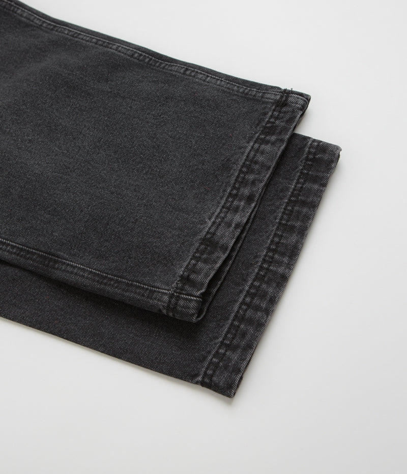 Butter Goods Work Pants in Distressed Black