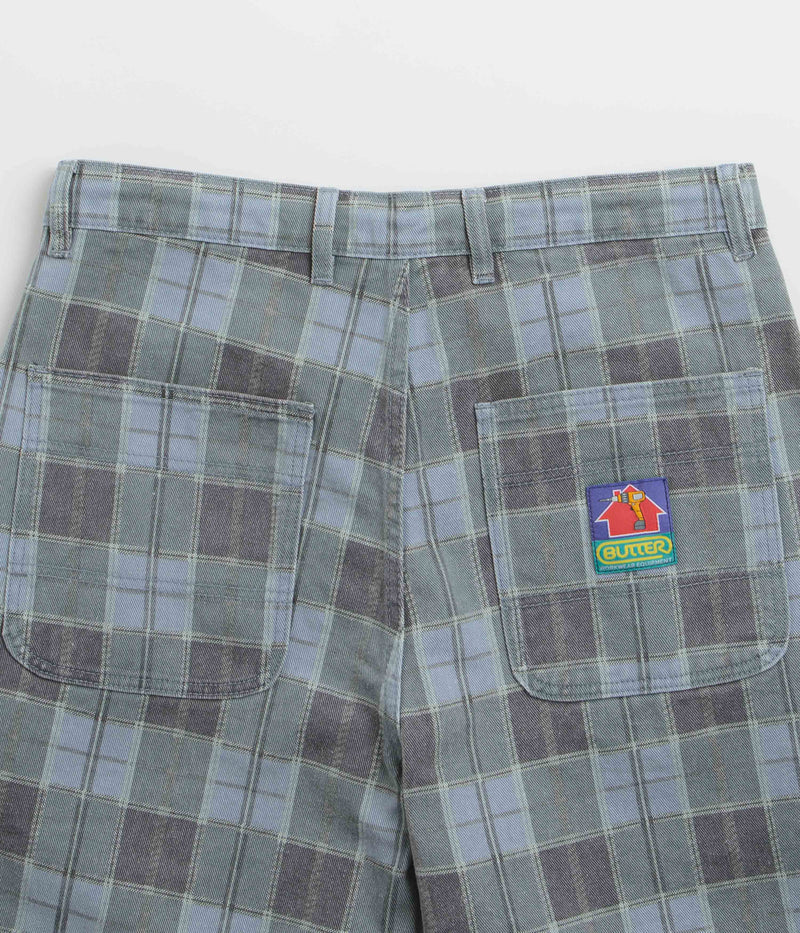 Butter Goods Work Shorts in Plaid