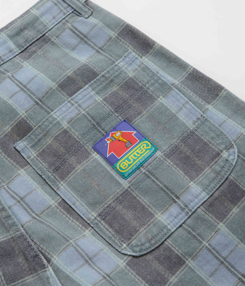 Butter Goods Work Shorts in Plaid