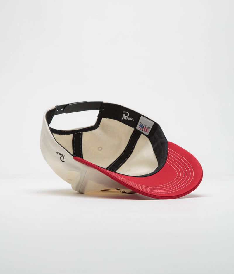 by Parra Big News Cap in Dark Red