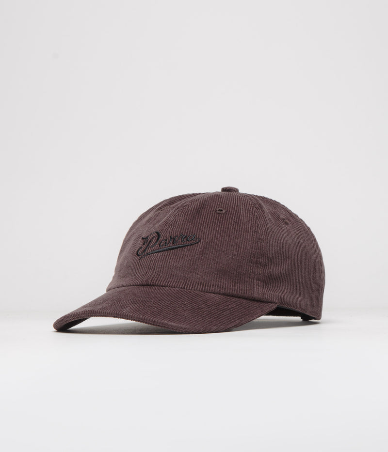 by Parra Fancy Logo Cap in Dark Mahogany