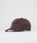 by Parra Fancy Logo Cap in Dark Mahogany