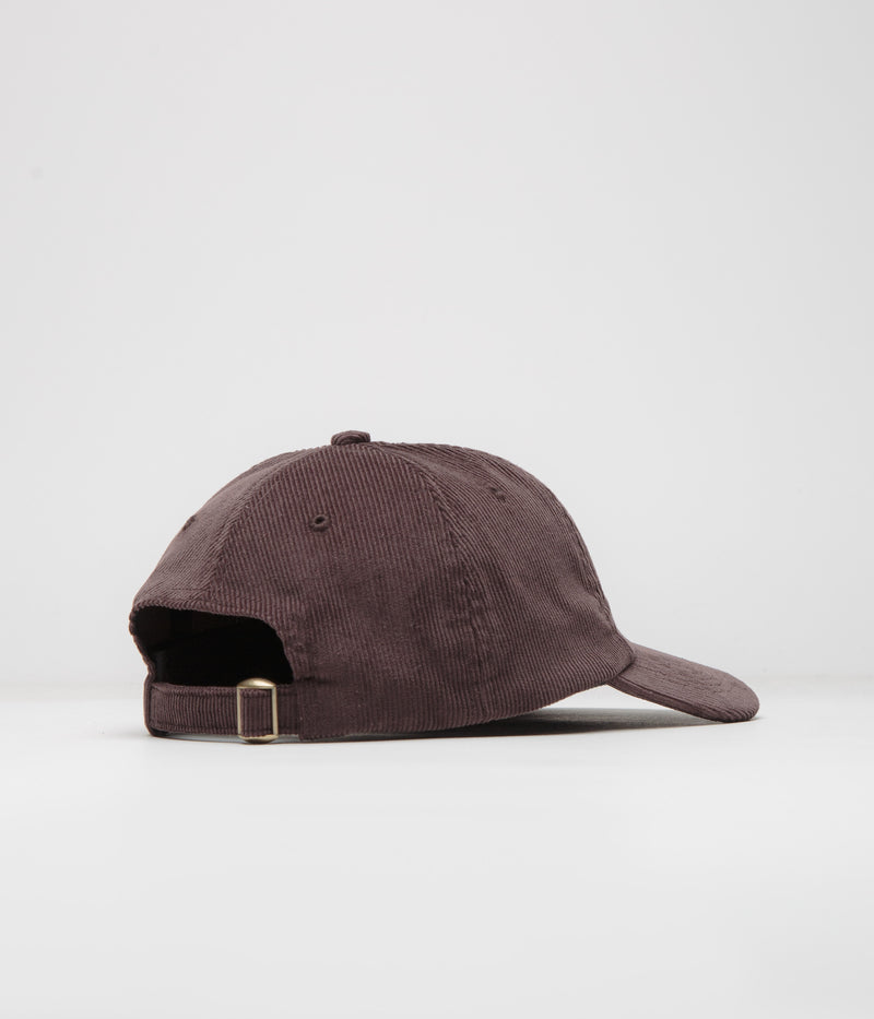 by Parra Fancy Logo Cap in Dark Mahogany