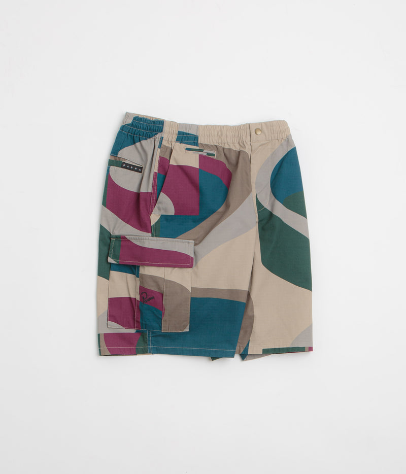 by Parra The Wall Camo Shorts in Sand
