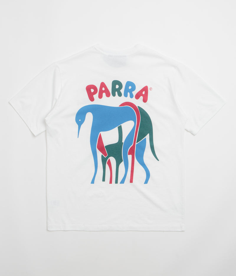by Parra This Damn Chair T-Shirt in White