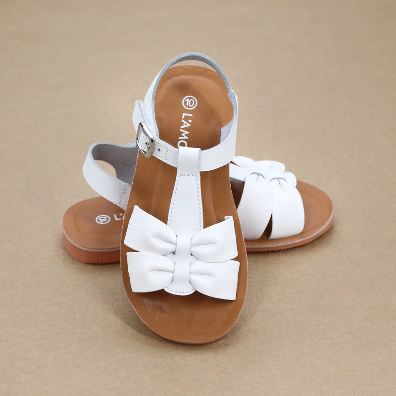 Calista Toddler Girls Vintage Inspired Ruched Strap Classic Sandal