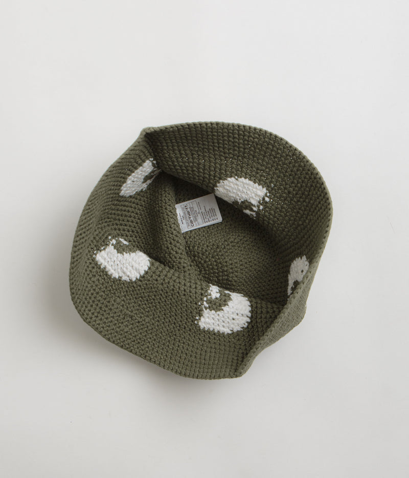 Carhartt Cane Bucket Hat in Dollar Green and White