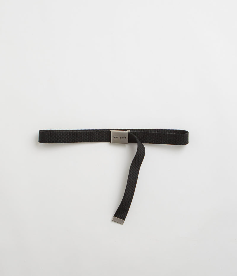 Carhartt Chrome Clip Belt in Black