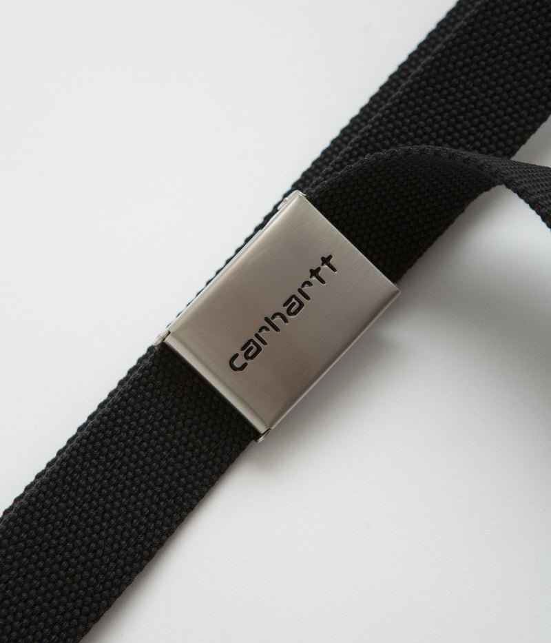Carhartt Chrome Clip Belt in Black