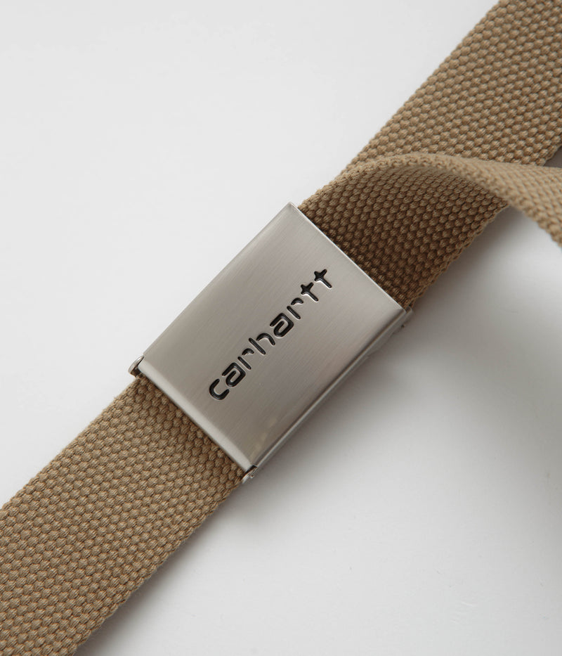 Carhartt Chrome Clip Belt in Leather