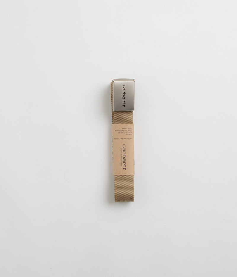 Carhartt Chrome Clip Belt in Leather