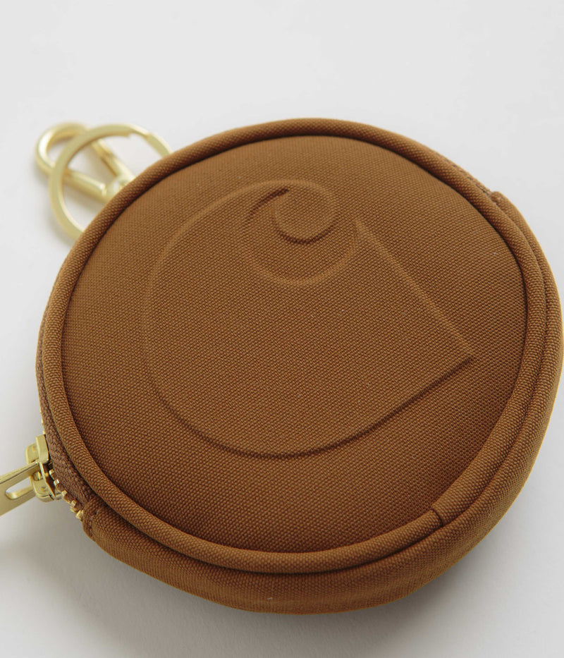 Carhartt Clarton Zip Wallet in Hamilton Brown
