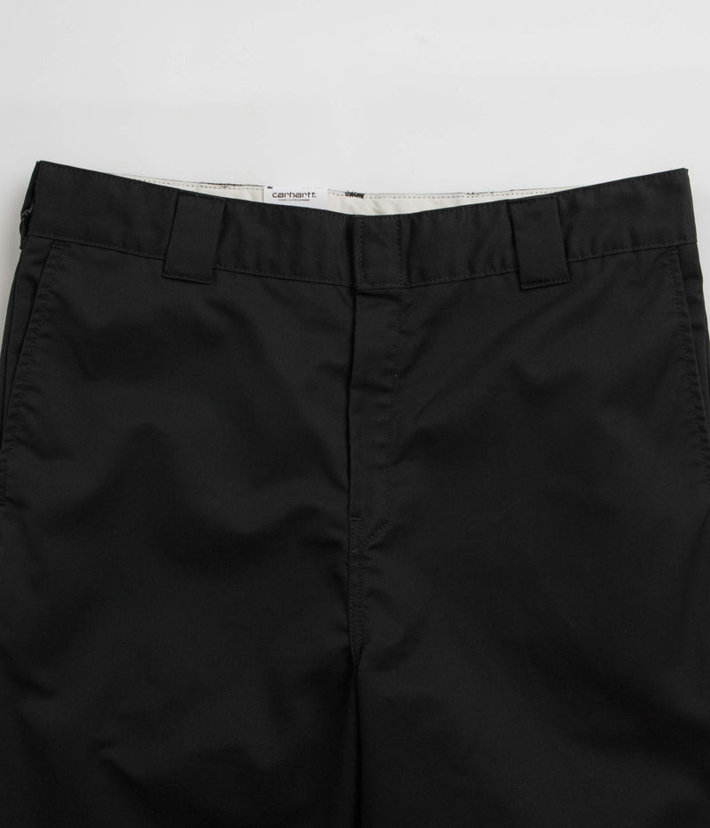 Carhartt Craft Pants in Black Rinsed