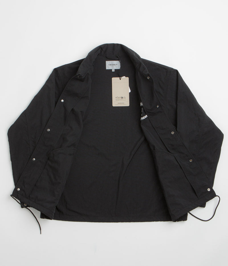 Carhartt Eightynine Coach Jacket in Black and White