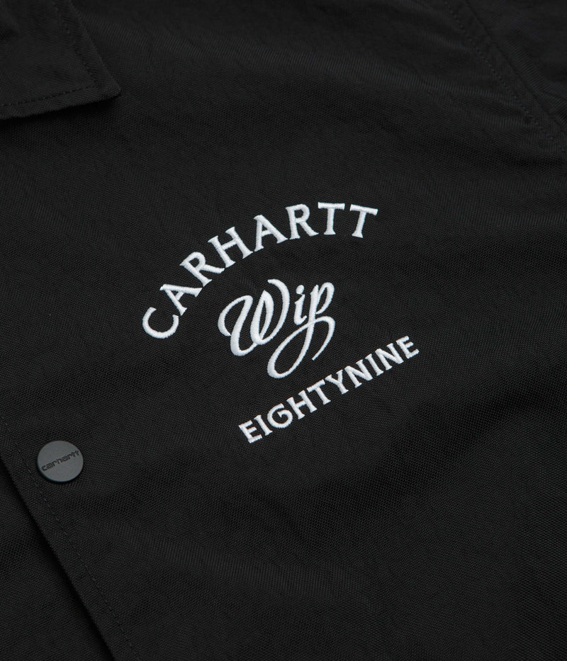 Carhartt Eightynine Coach Jacket in Black and White