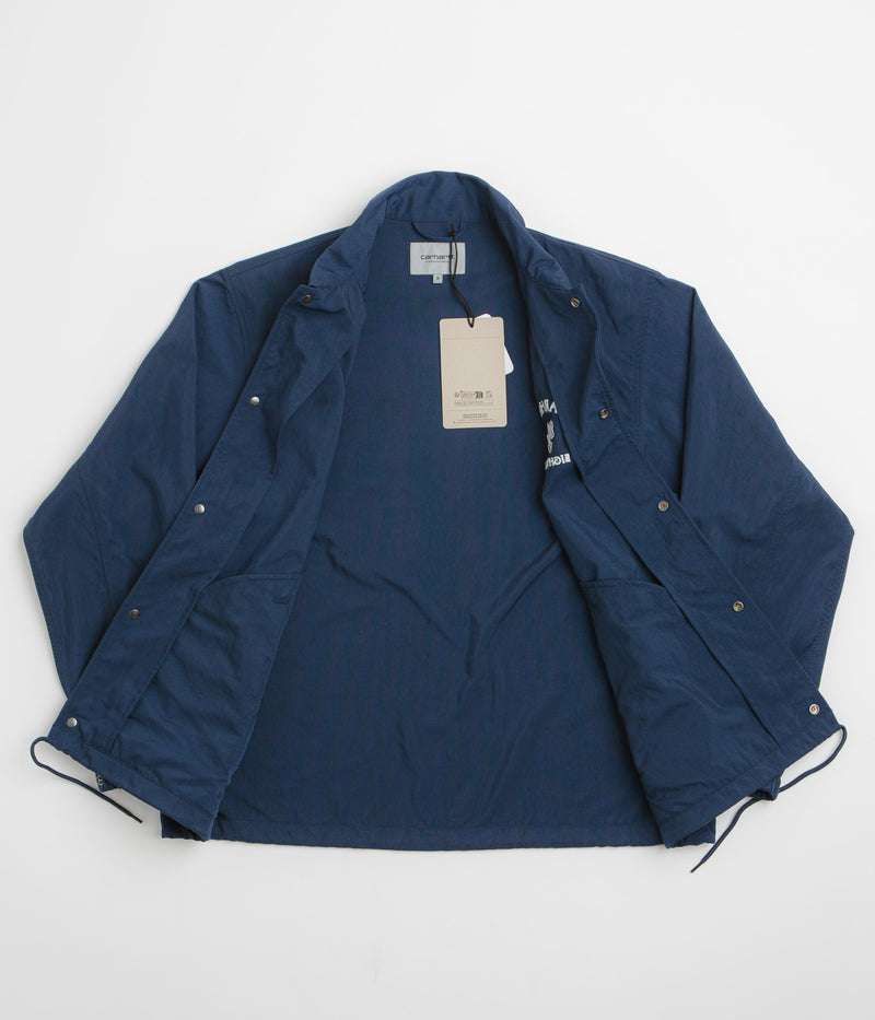 Carhartt Eightynine Coach Jacket in Jupiter and White