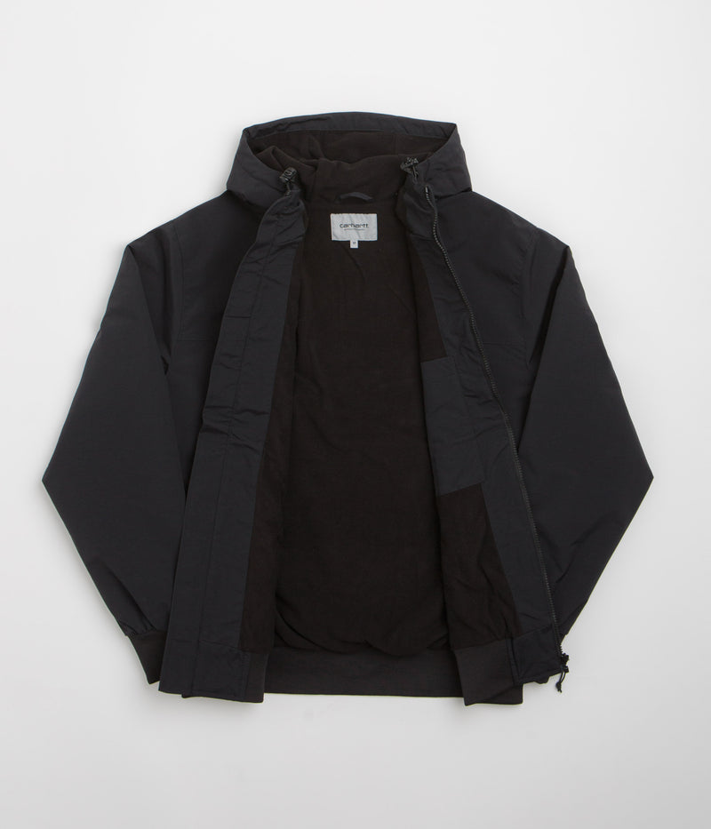 Carhartt Hooded Sail Jacket in Black and White