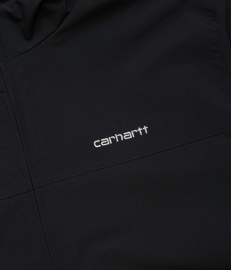 Carhartt Hooded Sail Jacket in Black and White