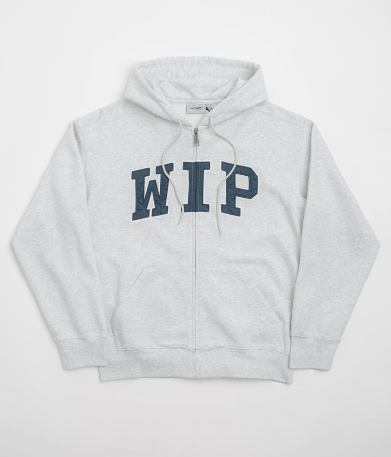 Carhartt Hooded Sweat Jacket in Ash Heather