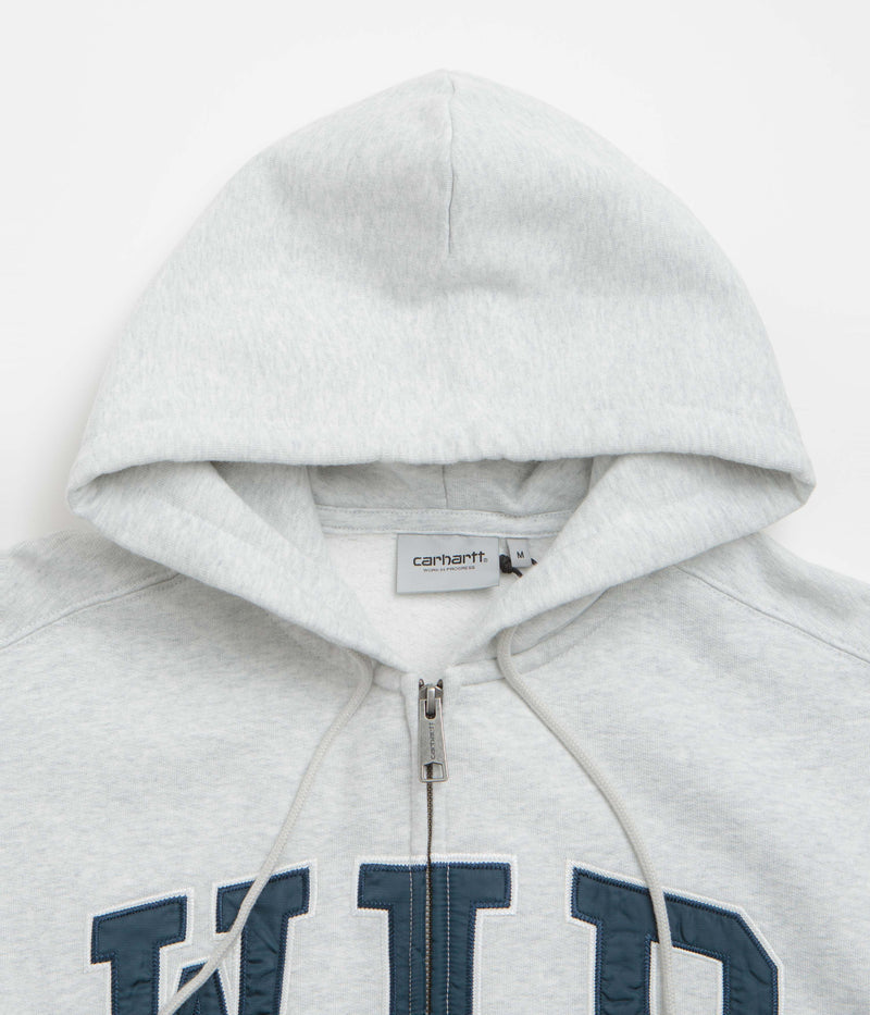 Carhartt Hooded Sweat Jacket in Ash Heather
