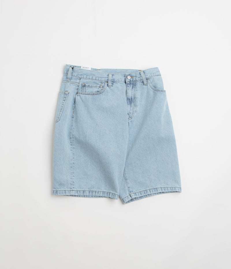 Carhartt Landon Shorts in Blue Bleached