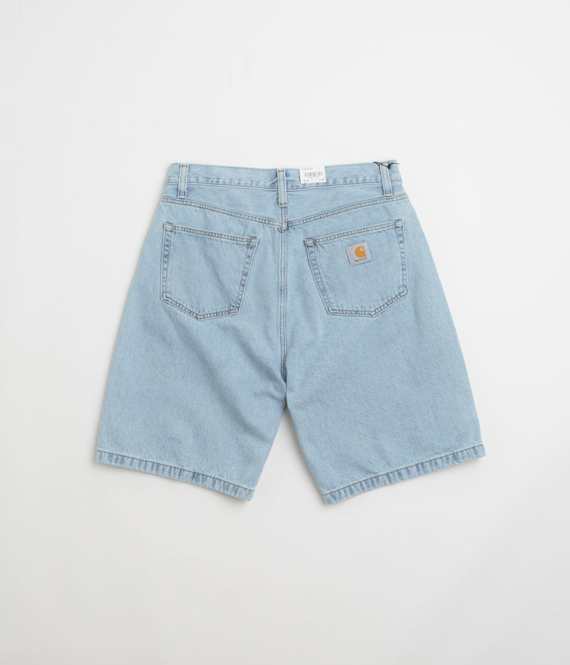 Carhartt Landon Shorts in Blue Bleached