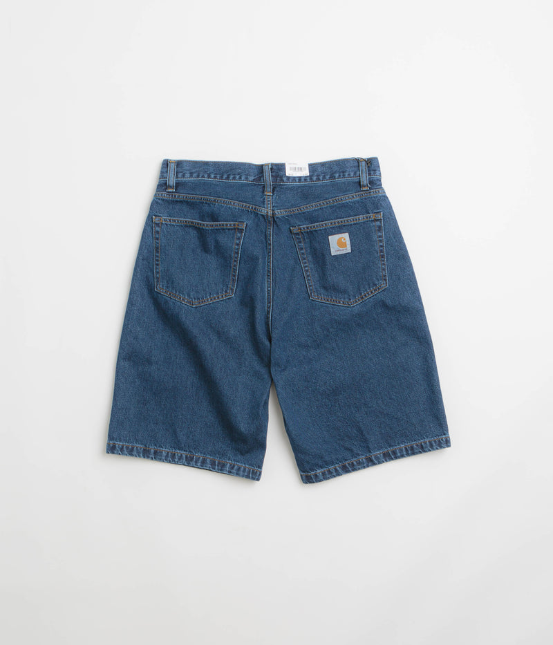 Carhartt Landon Shorts in Blue Stone Wash