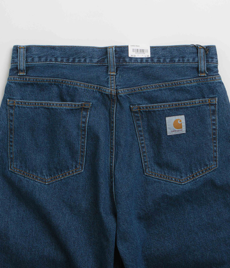 Carhartt Landon Shorts in Blue Stone Wash