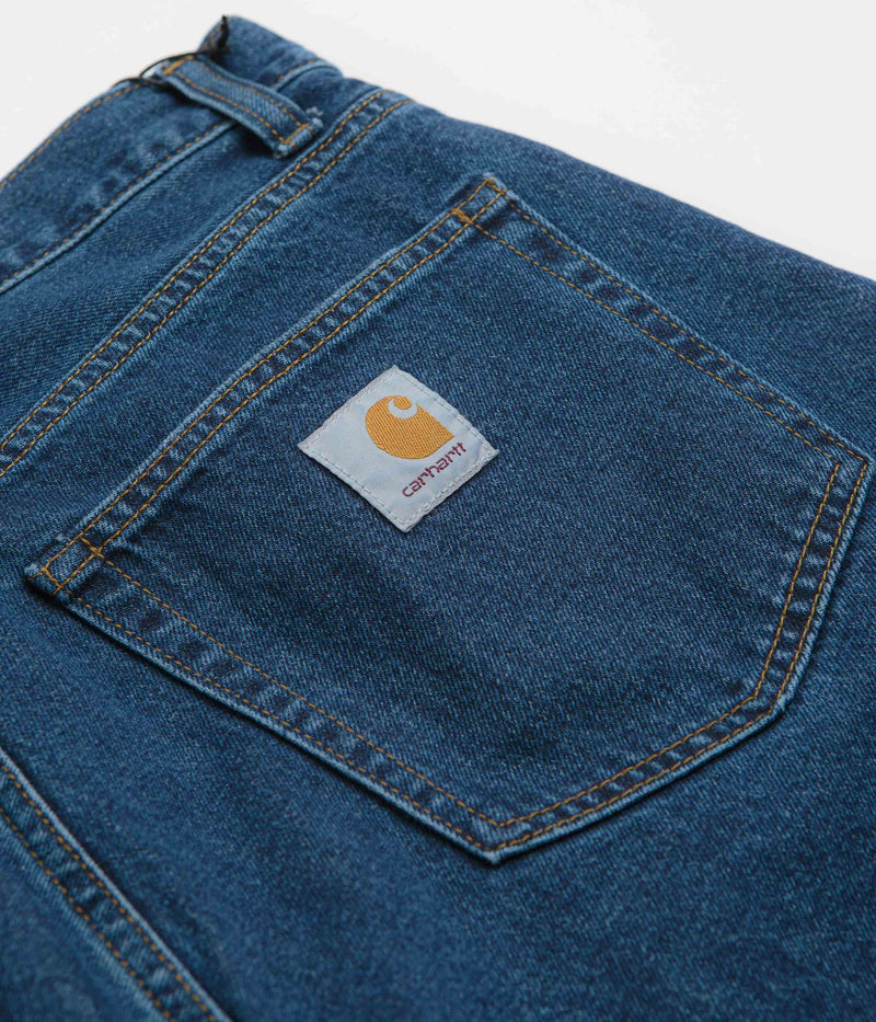 Carhartt Landon Shorts in Blue Stone Wash
