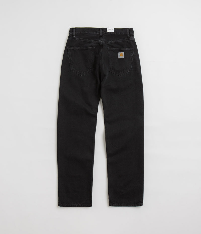 Carhartt Nolan Pants in Black Stone Washed
