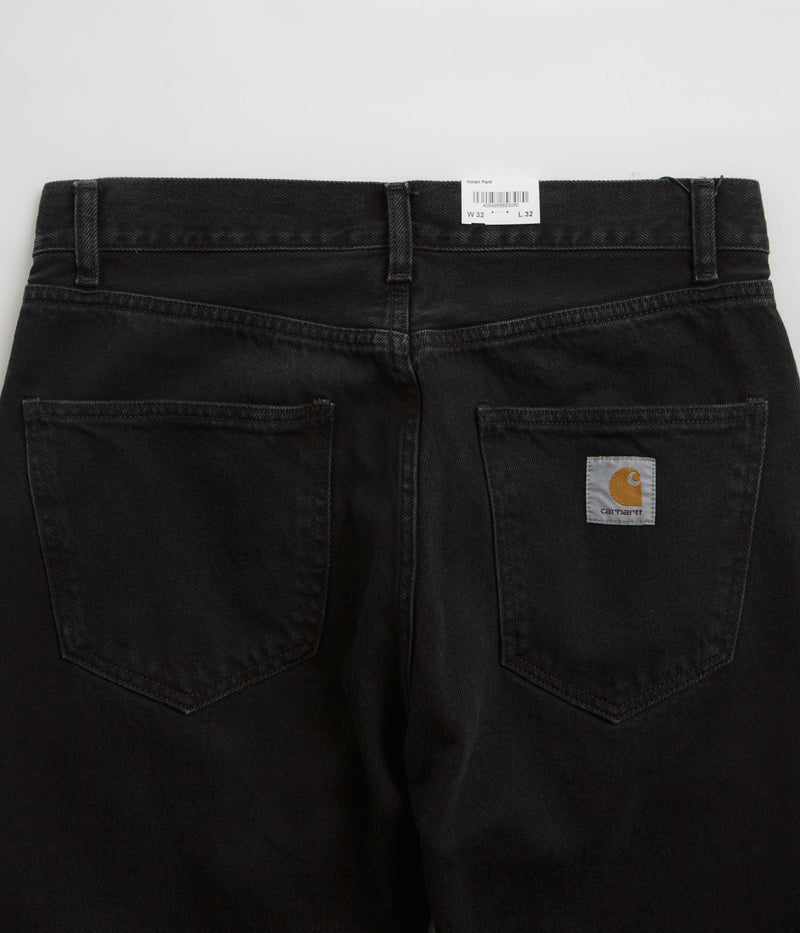 Carhartt Nolan Pants in Black Stone Washed