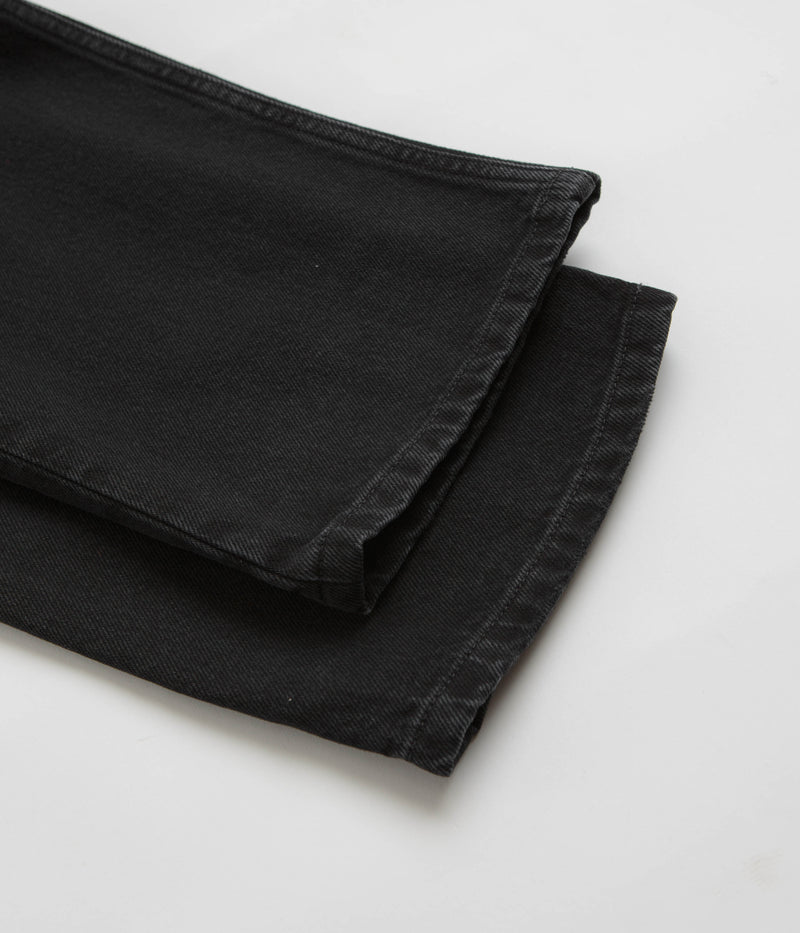 Carhartt Nolan Pants in Black Stone Washed