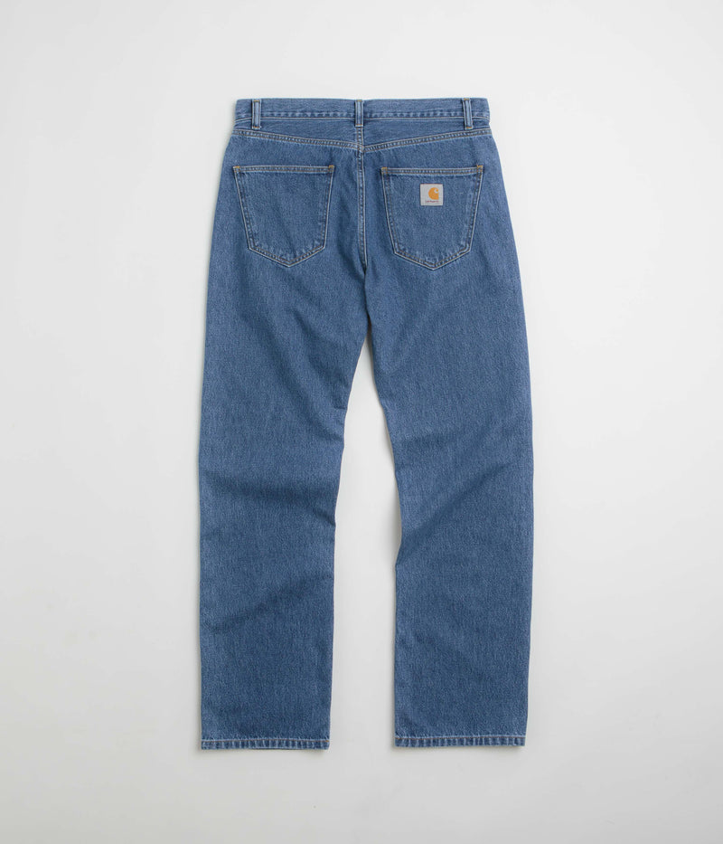 Carhartt Nolan Pants in Blue Heavy Stone Wash