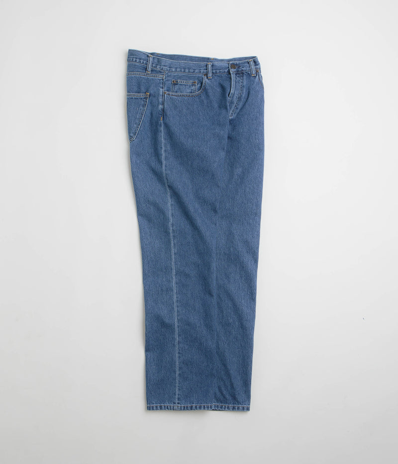 Carhartt Nolan Pants in Blue Heavy Stone Wash