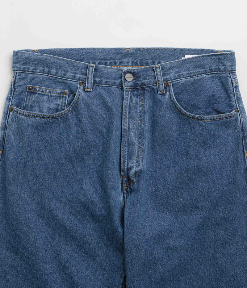 Carhartt Nolan Pants in Blue Heavy Stone Wash