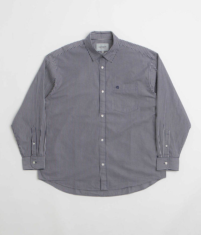 Carhartt Notus Shirt in Arvin Stripe and Space